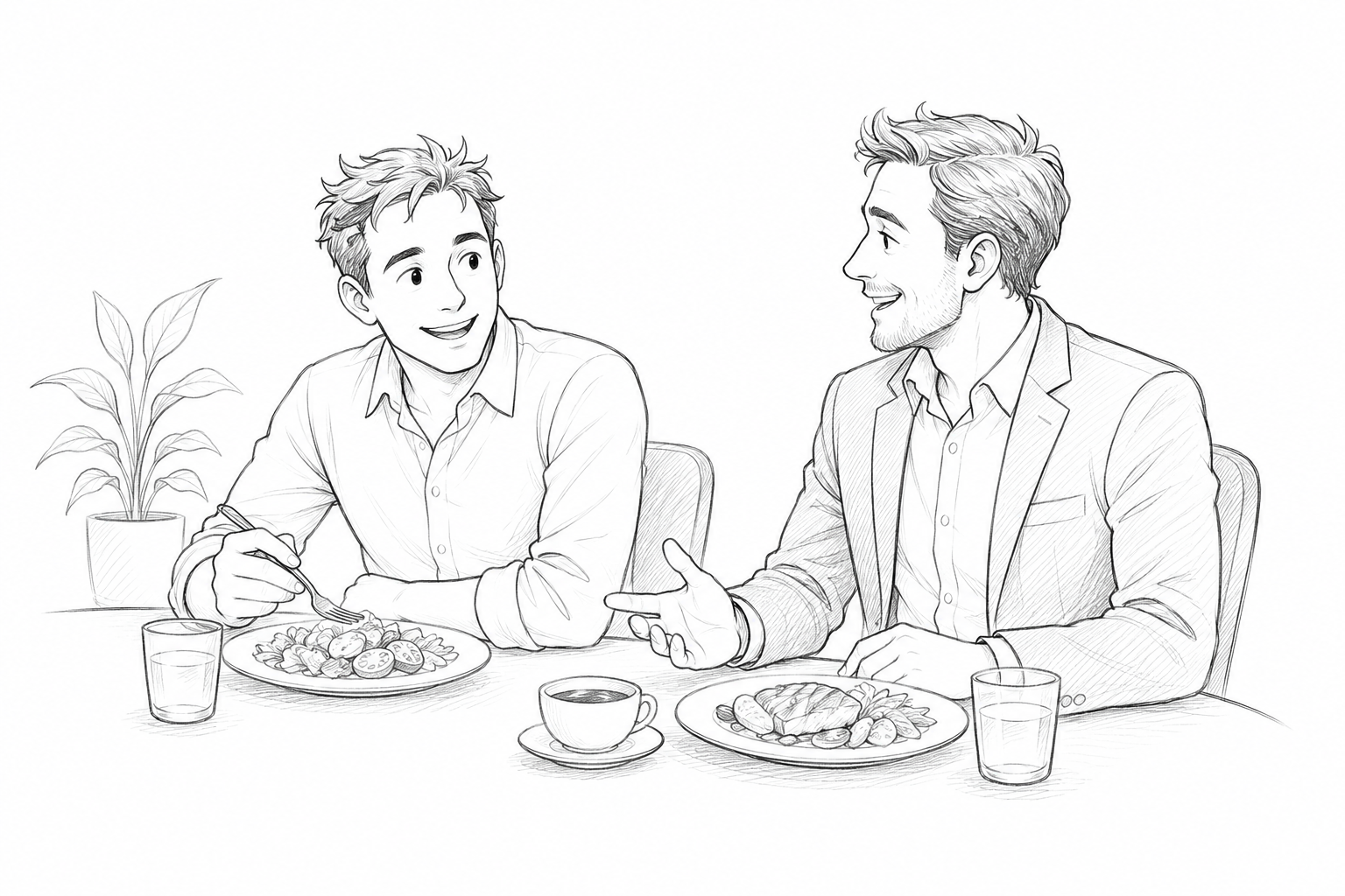 Redpop Helpdesk - pogotowie księgowe. Ilustracja Redpop Helpdesk: księgowa siedzi przy biurku z laptopem Redpop, telefon dzwoni, symbol wsparcia księgowego.    